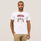 T-shirt Fier d'être Abenaki (Devant entier)