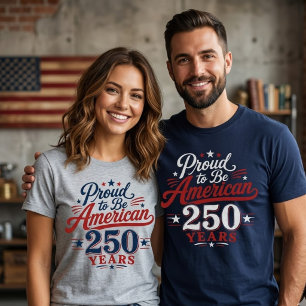T-shirt Fier d'être Américain Quartier Historique Semiquin
