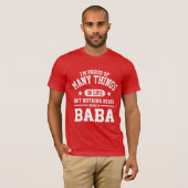T-shirt Fier d'être baba (Devant entier)
