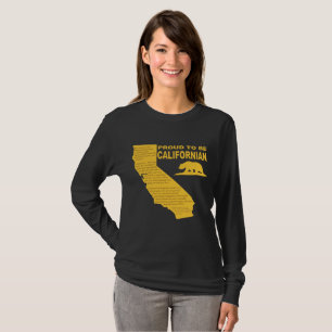 T-shirt Fier d'être Californien LongSleeve DK