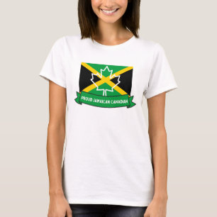 T-SHIRT FIER D'ÊTRE CANADIEN JAMAÏCAIN