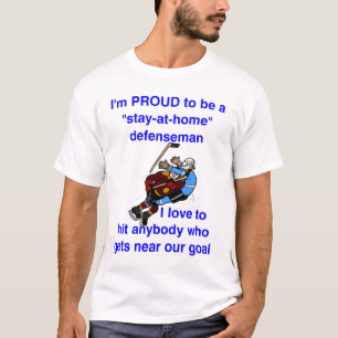 T-shirt Fier d'être d-man de séjour à la maison