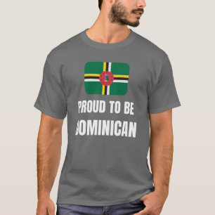 T-shirt Fier d'être dominicain