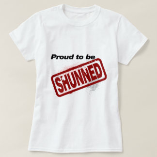 T-shirt Fier d'être évité