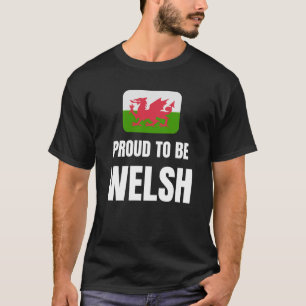 T-shirt Fier d'être gallois