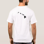 T-shirt Fier d'être hawaïen (Dos)