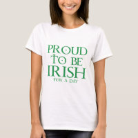 Fier D'Être Irlandais Pendant Une Journée