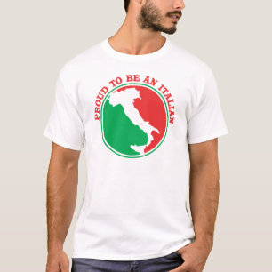 T-shirt Fier d'être italien