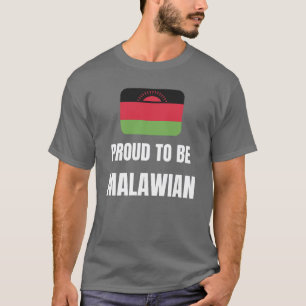 T-shirt Fier d'être le Malawi
