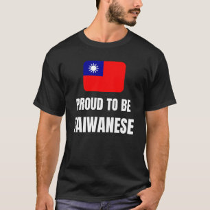 T-shirt Fier d'être Taïwanais