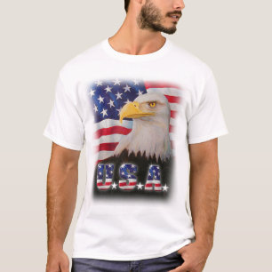 T-shirt Fier d'être un Américain