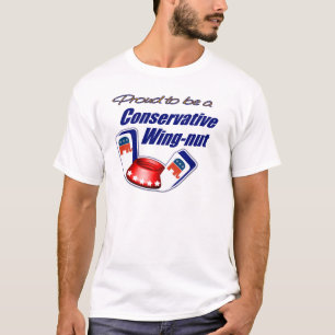 T-shirt Fier d'être un ecrou-papillon conservateur