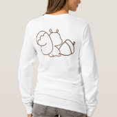 T-shirt Fier d'être un écureuil (Dos)