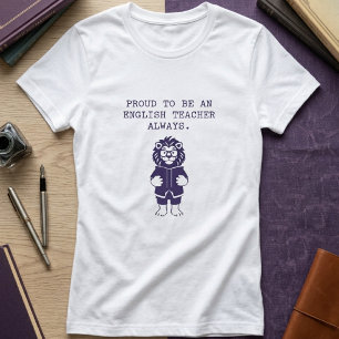 T-shirt Fier d'être un formateur d'enseignants d'anglais