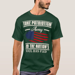 T-shirt Fier D'Être Un Patriote Américain (1)
