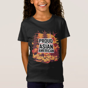 T-Shirt Fier d'être une Amérique asiatique