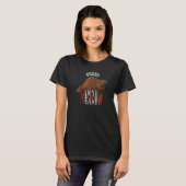 T-shirt Fier drapeau canadien Castor Canada 1 (Devant entier)