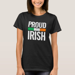 T-shirt Fier drapeau irlandais d'Irlande Vintage