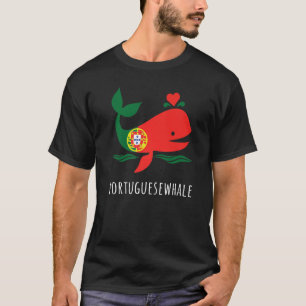 T-shirt Fier drapeau portugais Portugal