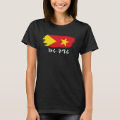 T-shirt Fier drapeau Tigray J'aime Tigray Ethiopie (Devant)
