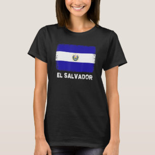 T-shirt Fier El Salvador Drapeau Soutien aux Salvadoriens