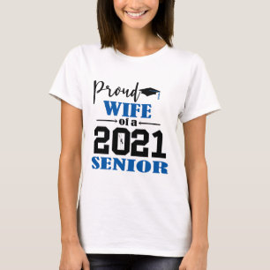 T-shirt Fier épouse d'un senior de 2021