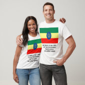 T-SHIRT FIER ÉTHIOPIEN (Unisexe)
