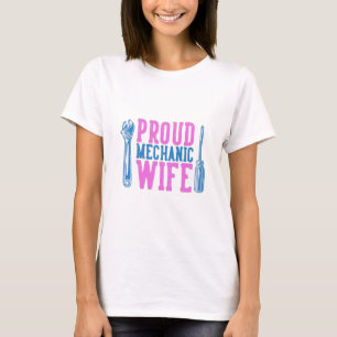 T-shirt Fier femme mécanique