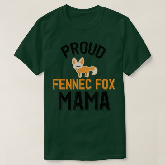 T-shirt Fier Fennec Fo Mama (Design devant)