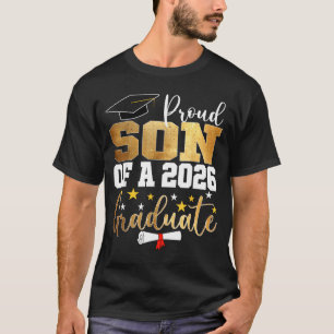 T-shirt Fier fils d'un diplômé 2026 graduation fils 2026