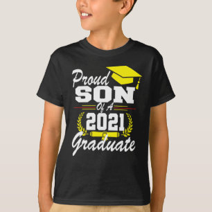 T-shirt Fier fils d'un diplômé de 2021 