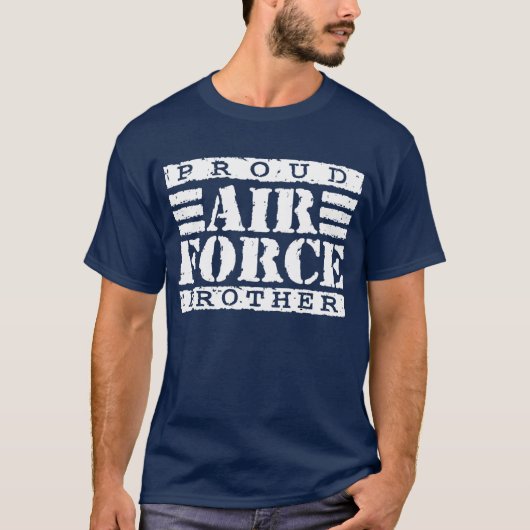 T-shirt Fier frère de la Force aérienne (Devant)