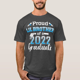 T-shirt Fier frère de lil d'un 2022 de la classe senior de