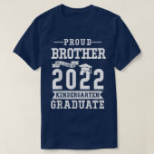 T-shirt Fier Frère d'une classe de 2022 maternelle (Design devant)