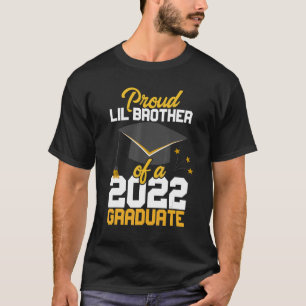 T-shirt Fier frère lil de classe de 2022 diplômé pour gr