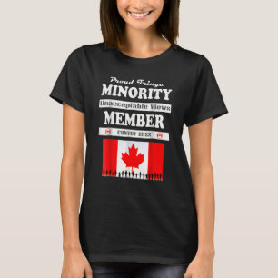 T-shirt Fier Fringe Minority Member Freedom Convoy 2022 T