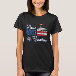 T-shirt Fier Garde côtière Grand-mère Fête des mères milit