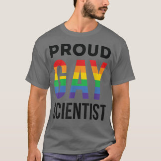 T-shirt Fier Gay Scientifique Rainbow LGBTQ Science Gradua