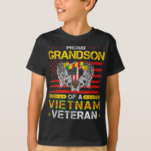 T-shirt Fier Grand-Fils D'Un Vétérinaire Du Vietnam