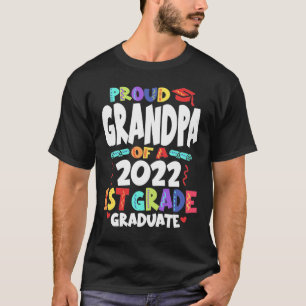 T-shirt Fier grand-père d'un diplômé de 1ère année 2022