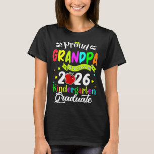 T-shirt Fier grand-père d'un diplômé de maternelle