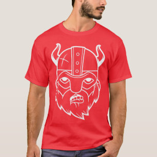 T-shirt Fier Guerrier Viking Avec Casque De Barbe 7