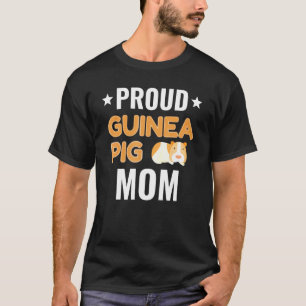 T-shirt Fier Guinée Pig Maman Propriétaire de animal de co