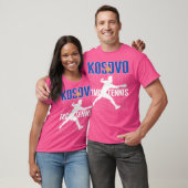 T-shirt Fier Kosovo de tennis de table Fans Jersey Kosovan (Unisexe)