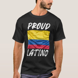 T-shirt Fier Latino Hispanique Mois du patrimoine drapeau 