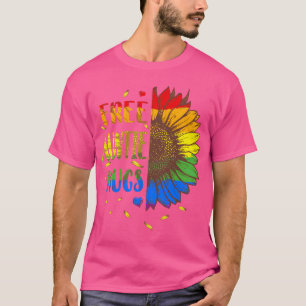 T-shirt Fier LGBT Free Tante Hugs LGBT Costume LGBT Gay