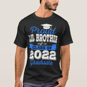T-shirt Fier Little Brother de 2022 Graduate Class 2022 G