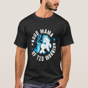 T-shirt Fier Mama De T1D Guerrier Diabète T1 Sensibilisati