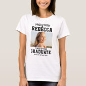 T-shirt Fier Maman Classe de 2025 Graduate Parent Custom (Devant)