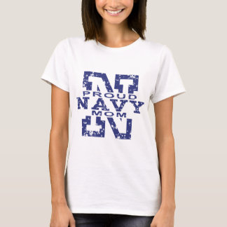 T-shirt Fier maman de la marine